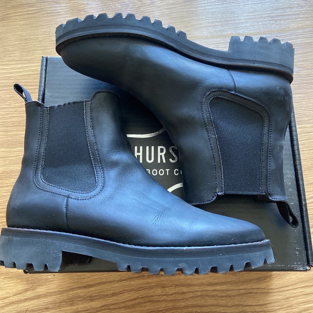 Thursday Black Matte Boots ✨